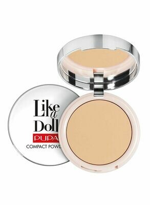 LIKE A DOLL - NUDE SKIN COMPACT POWDER NO. 9 GOLDEN SAND