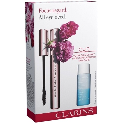 CLARINS VP MASCARA WONDER PERF 4D & INSTANT MUP REMOVER