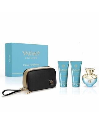VERSACE DYLAN TURQUOISE SET EDT 100 ML+shower gel 100+body lotion 100