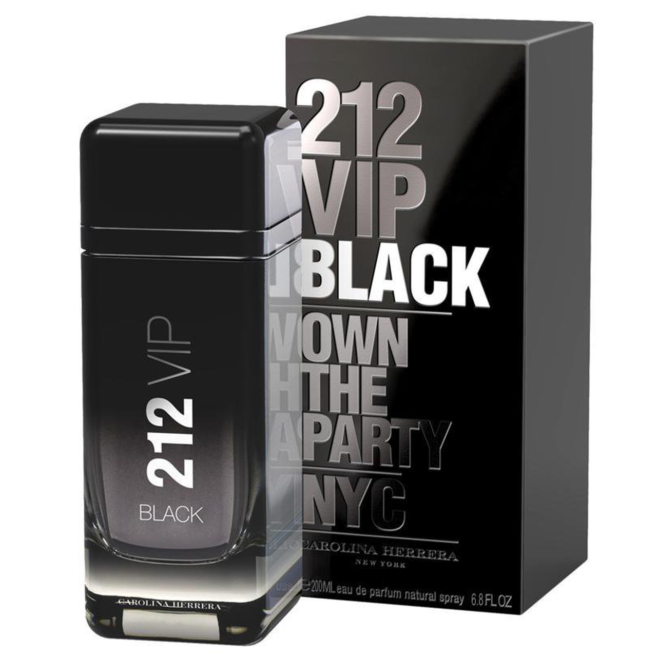 212 VIP BLACK FOR MEN EDP 200 ML