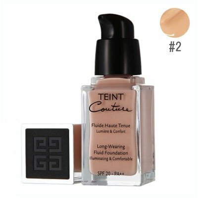 GIVENCHY MAKE UP TEINT COUTURE FLUID FOUNDATION 2 SHELL 25ML