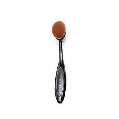 Oval Foundation and concealer Brush, Small Toothbrush