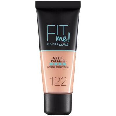 MAYBELLINE FIT ME MATTE PORELESS FOUNDATION 122