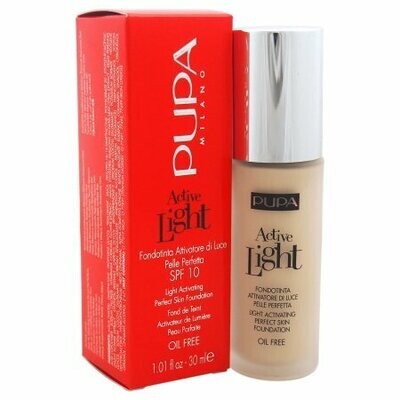 PUPA LIGHT ACTIVATING PERFECT SKIN FOUNDATION NO. 2 IVORY