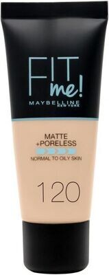 MAYBELLINE FIT ME MATTE PORELESS FOUNDATION 120