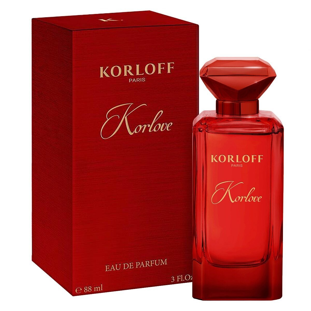 KORLOFF KORLOVE FOR WOMEN EDP 88 ML