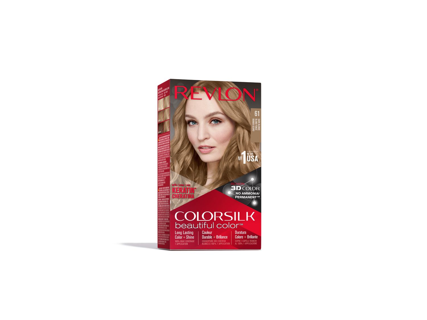 REVLON COLORSILK 3D DARK BLONDE 061