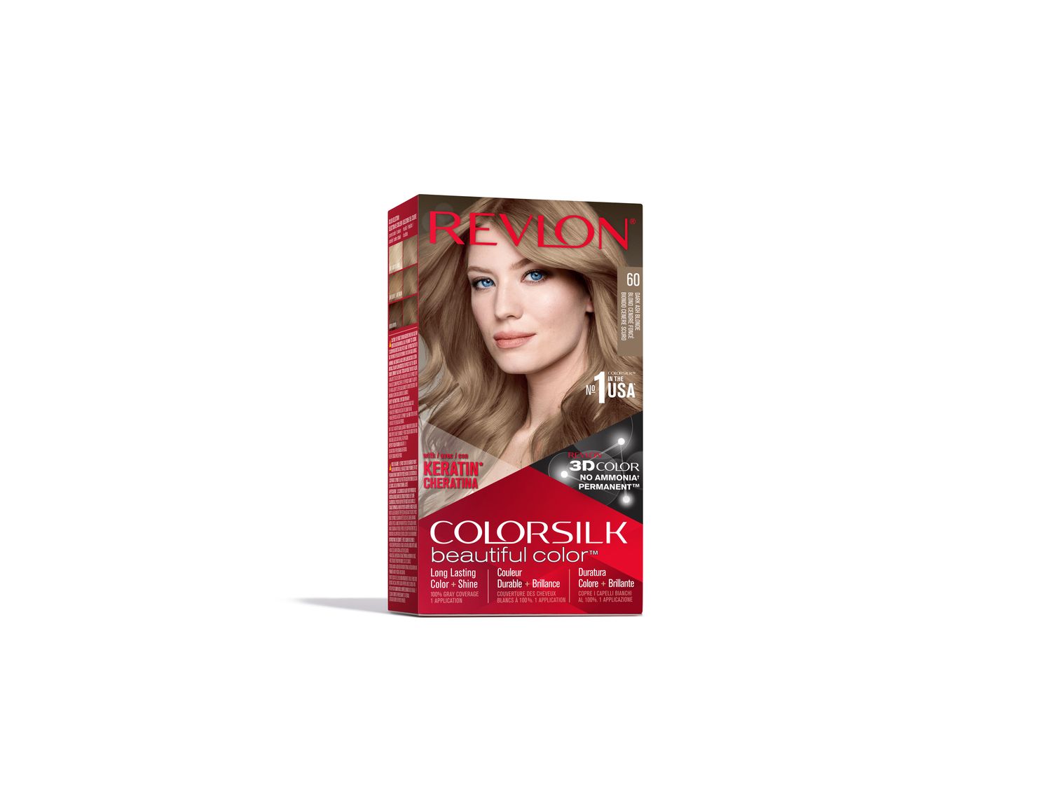 REVLON COLORSILK 3D DK ASH BLONDE 060