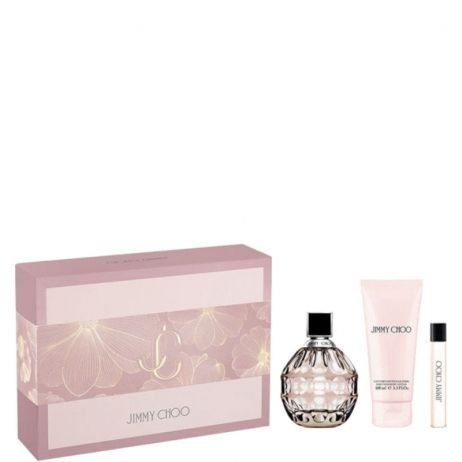 JIMMY CHOO FOR WOMEN SET EDP 100ML + EDP 7.5 ML + Body Lotion 100ML
