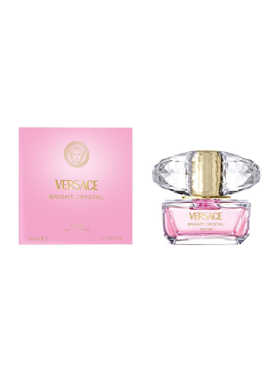 VERSACE BRIGHT CRYSTAL PARFUM PARFUM NATURAL SPRAY 50 ML