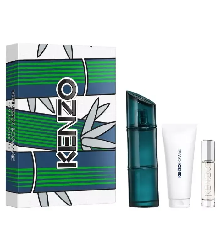KENZO HOMME EDT 110ML + T/S 10ML+SHOWER GEL 75ML XMAS