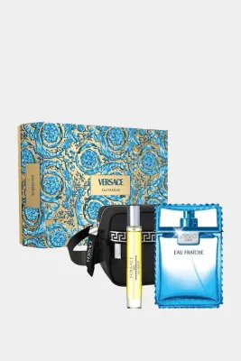 VERSACE EAU FRAICHE EDT 100ML + TRAVEL SPRAY 10ML + GWP