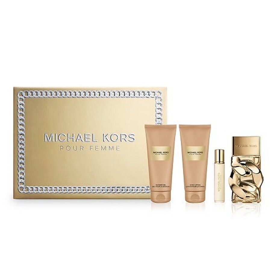MICHAEL KORS POUR FEMME EDP 100 +S/G 100 +B/L 100 +T/S 10 ML