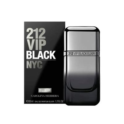 CAROLINA HERRERA 212 VIP BLACK ELIXIR EDP 50 ML