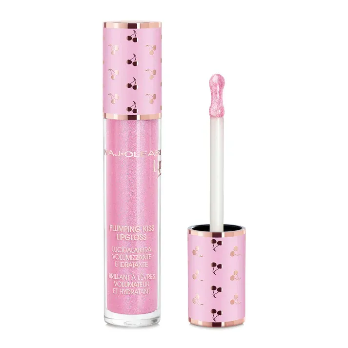 NAJ OLEARI PLUMPING KISS LIP GLOSS HOLOGRAPHIC PINK 11