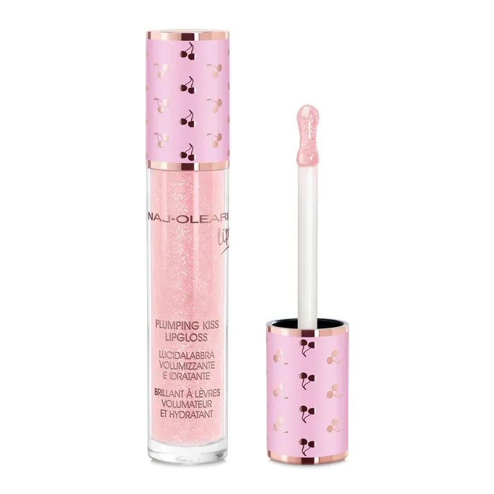 NAJ OLEARI PLUMPING KISS LIP GLOSS COTTON CANDY PINK 02