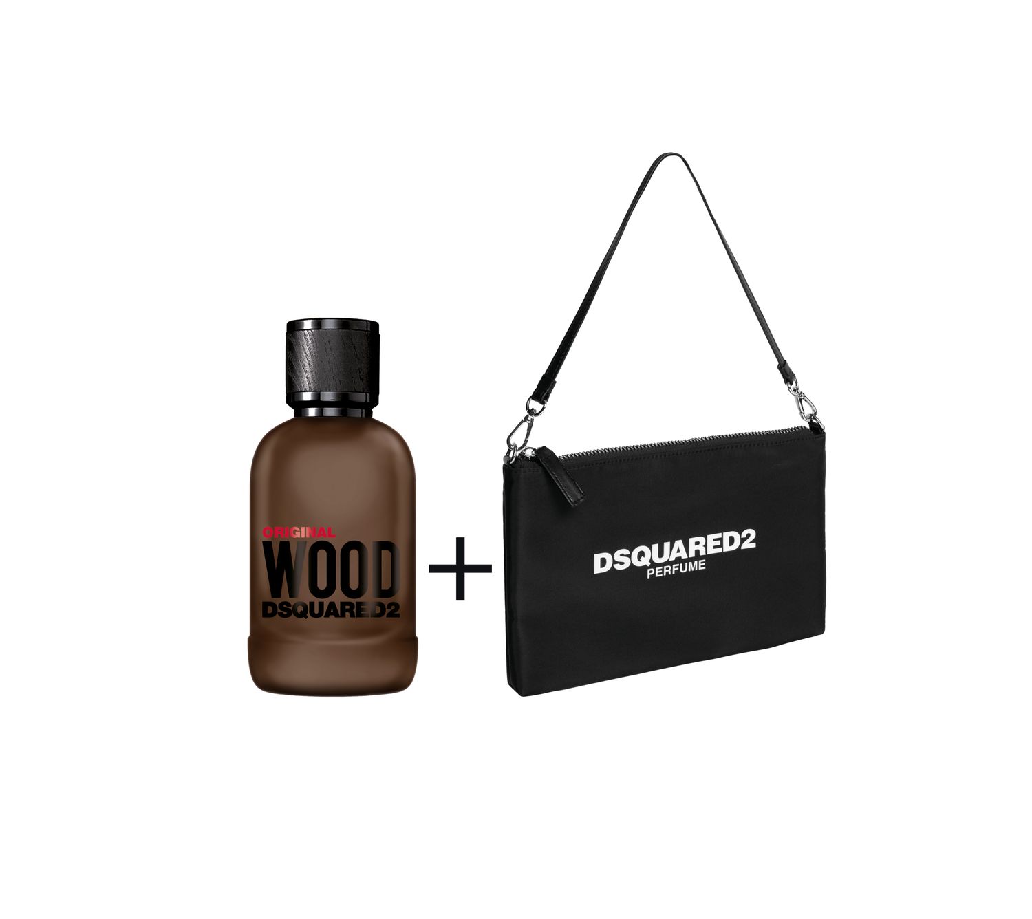 DSQUARED2 ORIGINAL WOOD EDP 50 ML + Free Dsquared2 Handbag