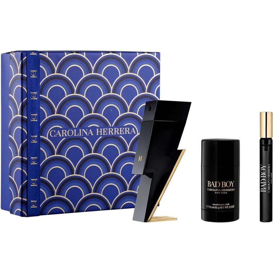 CAROLINA HERRERA BAD BOY EDT SET 100ML+DEO STICK 75ML+10 ML