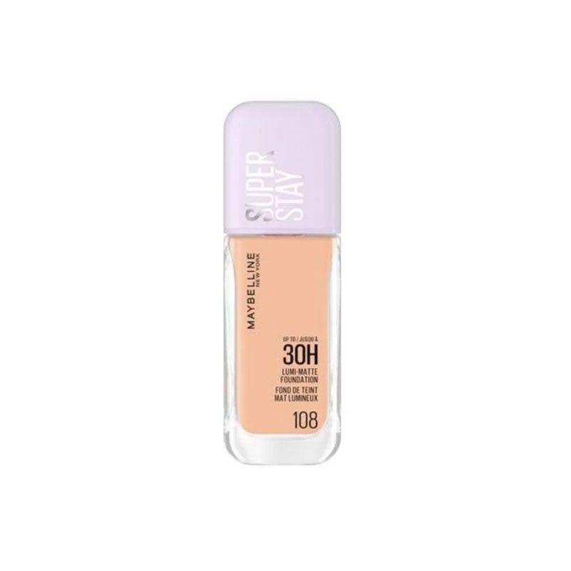 MAYBELLINE SUPER STAY UP TO 30H LUMI MATTE FOUNDATION 108