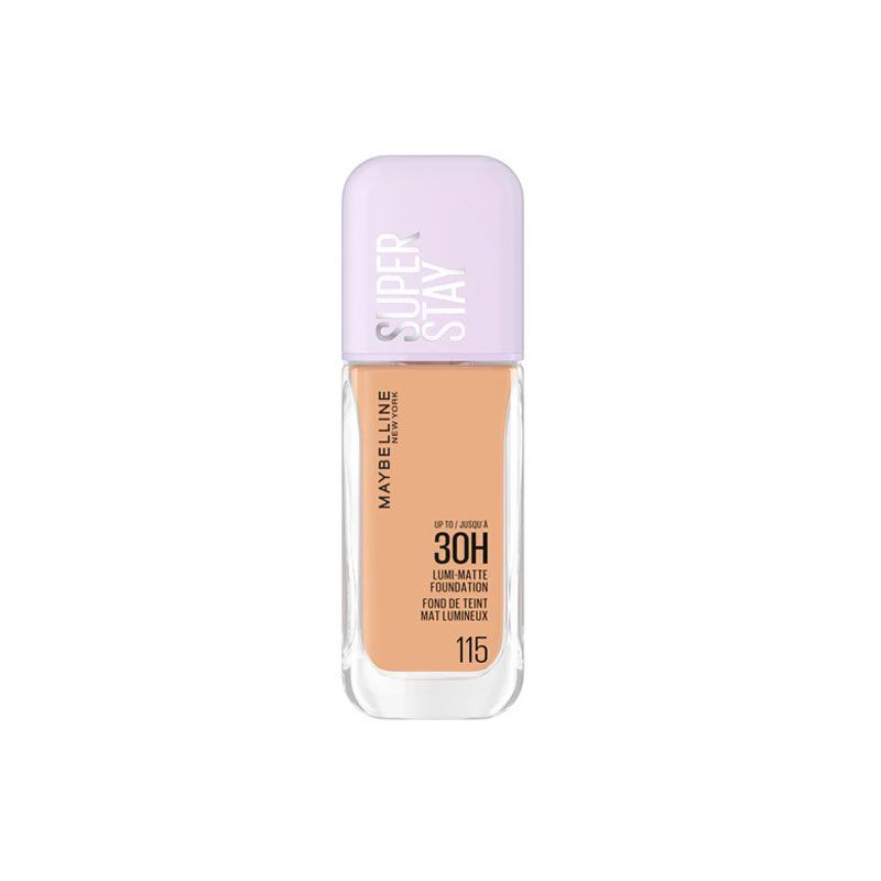 MAYBELLINE SUPER STAY UP TO 30H LUMI MATTE FOUNDATION 115