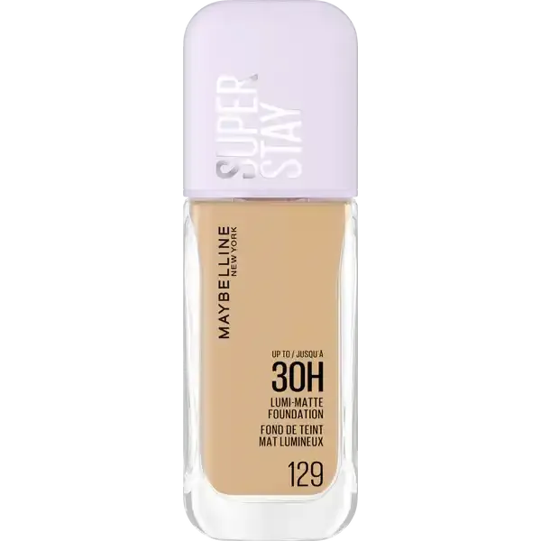 MAYBELLINE SUPER STAY UP TO 30H LUMI MATTE FOUNDATION 129