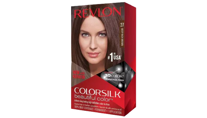 REVLON COLORSILK 3D ULTRALIGHT DEEP RICH BROWN 027