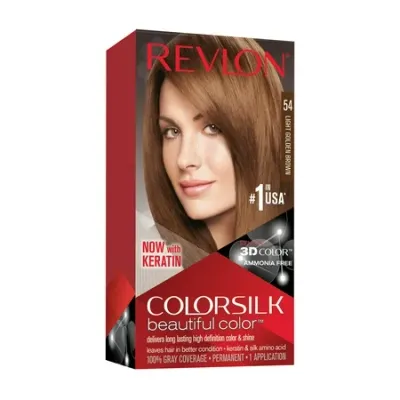 REVLON COLORSILK 3D ULTRALIGHT LIGHT GOLDEN BROWN 054