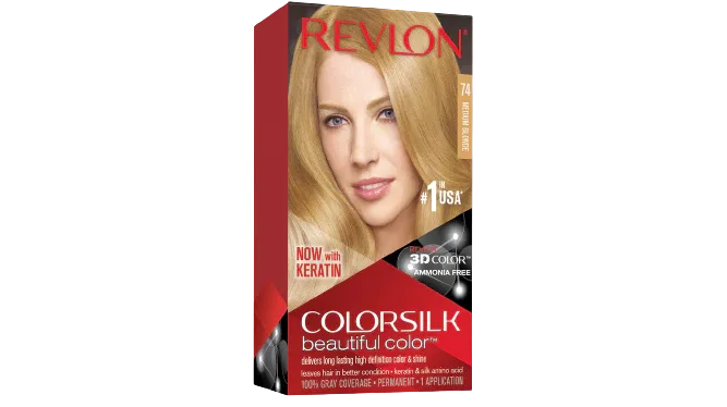 REVLON COLORSILK 3D MEDIUM BLONDE 074