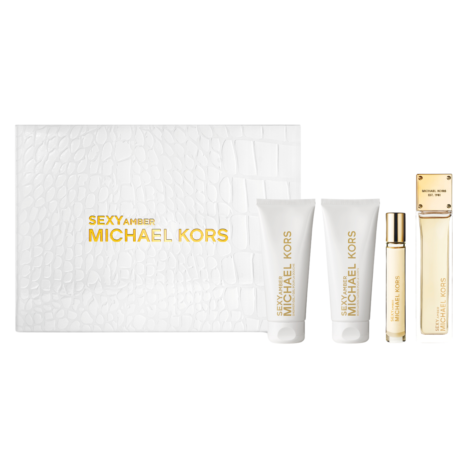 MICHAEL KORS SEXY AMBER SET EDP 100ML+BL 100+SG 100+EDP TS10 MICHAEL KORS SEXY AMBER SET EDP 100ML+BL 100+SG 100+EDP TS10