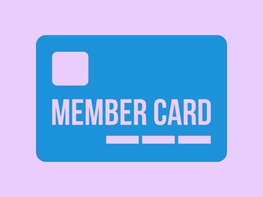 Family Membership Card Family Membership Card