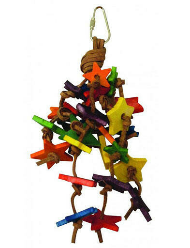 BEAKS! Bird Toy StarBurst-Sm 8in