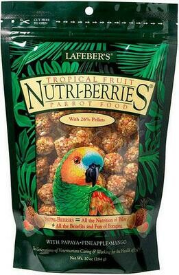 Nutri-berries Tropical Fruit Perroquet 10oz
