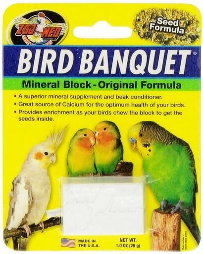 Zm/ Bird Banquet Block/ Original/ petit
