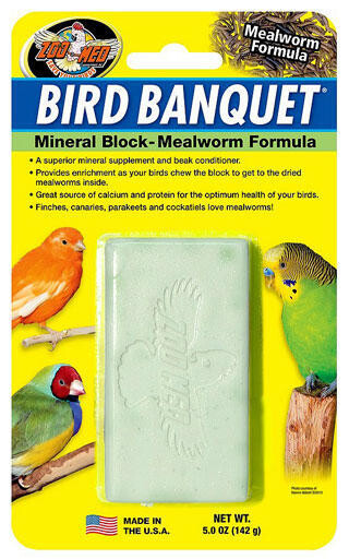 Zm/ Bird Banquet Block/ Mealworm/ Large