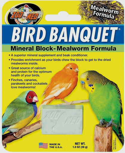 Zm/ Bird Banquet Block/ Mealworm/ Petit