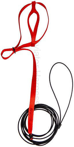 Aviator Harnais Mini Rouge
