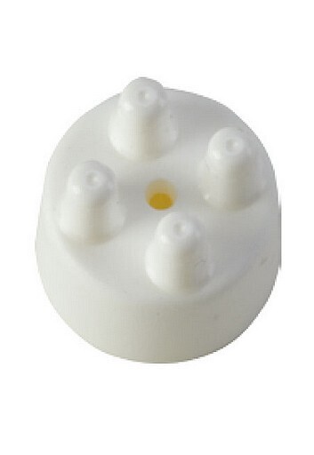 Embout de perchoir Blanc 10mm