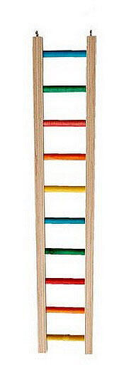 ECHELLE DE BOIS DUR (4.50&#39;&#39;LA)2 PIEDS(COUL)