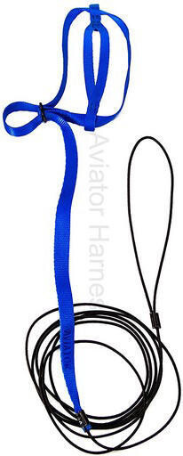 Aviator Harnais Mini Bleu