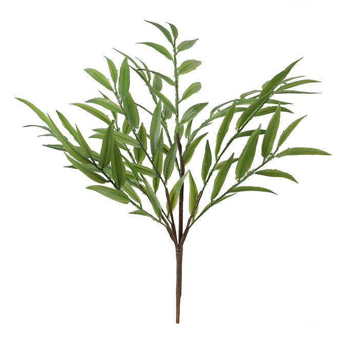 Bouquet de Bamboo vert en plastique 16''