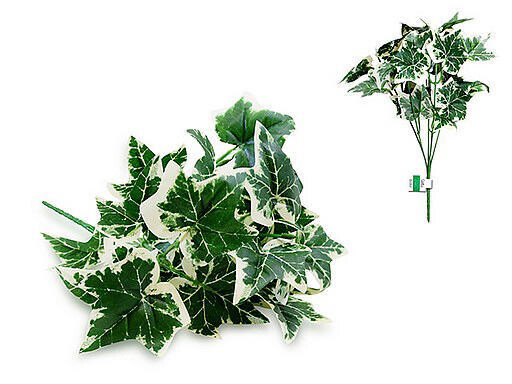 Floral Greenery: 12.6" Leaf Bush Holland Ivy