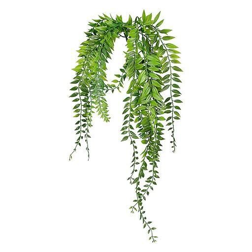 Vigne de feuille de Thé Vert en plastique 26&#39;&#39;