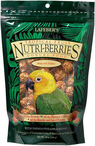 Nutri-Berries Tropical fruit Conure  10oz