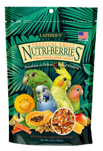 Nutri-Berries Tropical Fruit Cockatiel 10oz