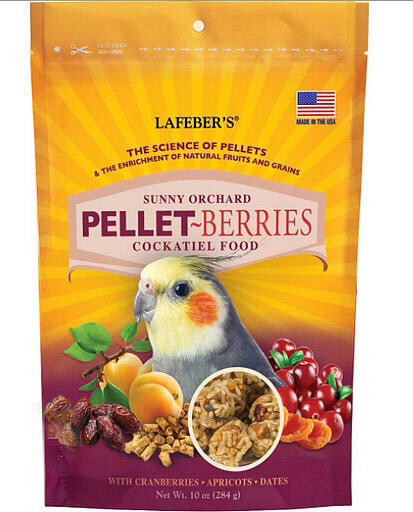 Lafeber&#39;s Pellet-Berries Sunny Orchard Cockatiel 10oz