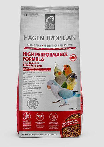 TC h. perf. perr. calopsittes, 820 g-V