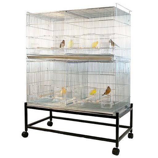 Cage double d&#39;élevage 36x18x18