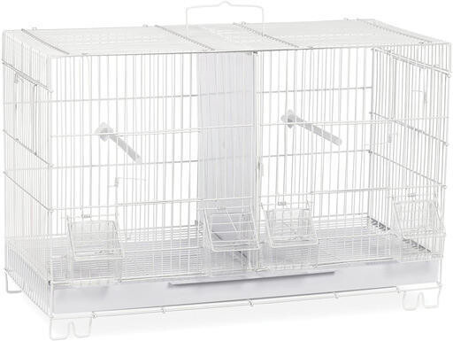 Cage Double a Séparation 23x10x15&#39;&#39;