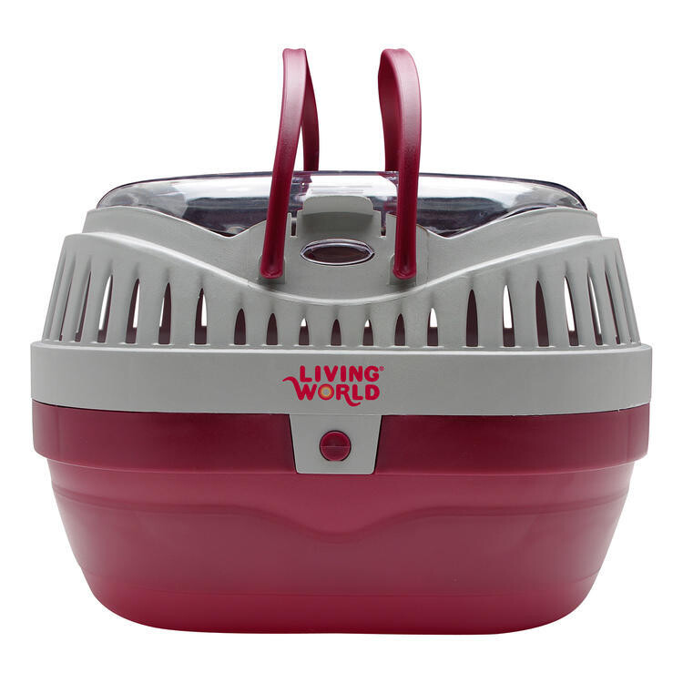 Cage de transport LW/rouge/gris/G