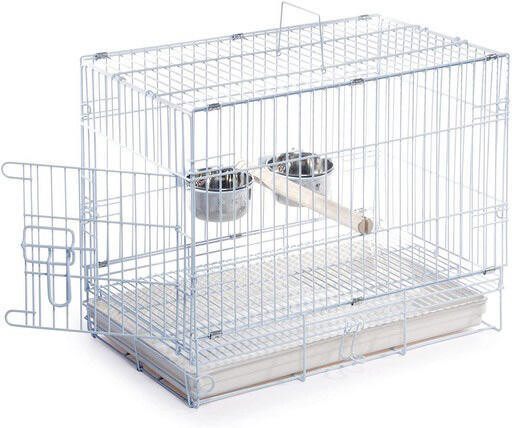 Cage de transport 20x12x16'' Blanc